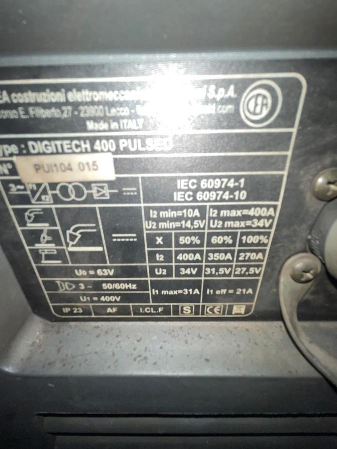 Usato SALDATRICE (N°43) CEA DIGITECH 400 PLUSED