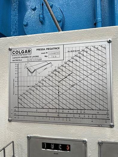 Usato PIEGATRICE COLGAR IDRAULICA 4000X120 TON