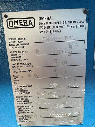 Usato PUNZONATRICE OMERA OM 70 