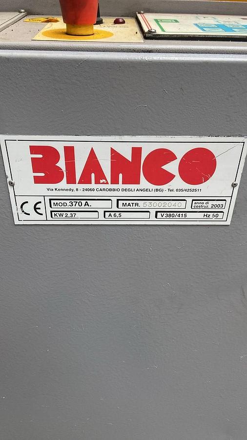 Usato SEGHETTO BIANCO 370 A AUTOMATICO