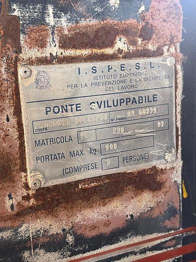 Usato PIATTAFORMA AEREA