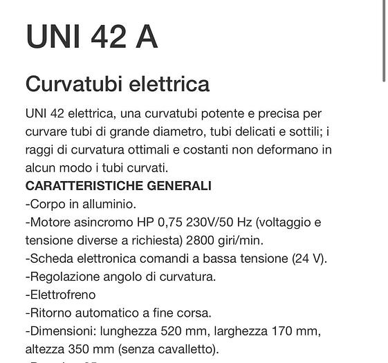 Usato CURVATUBI ERCOLINA
