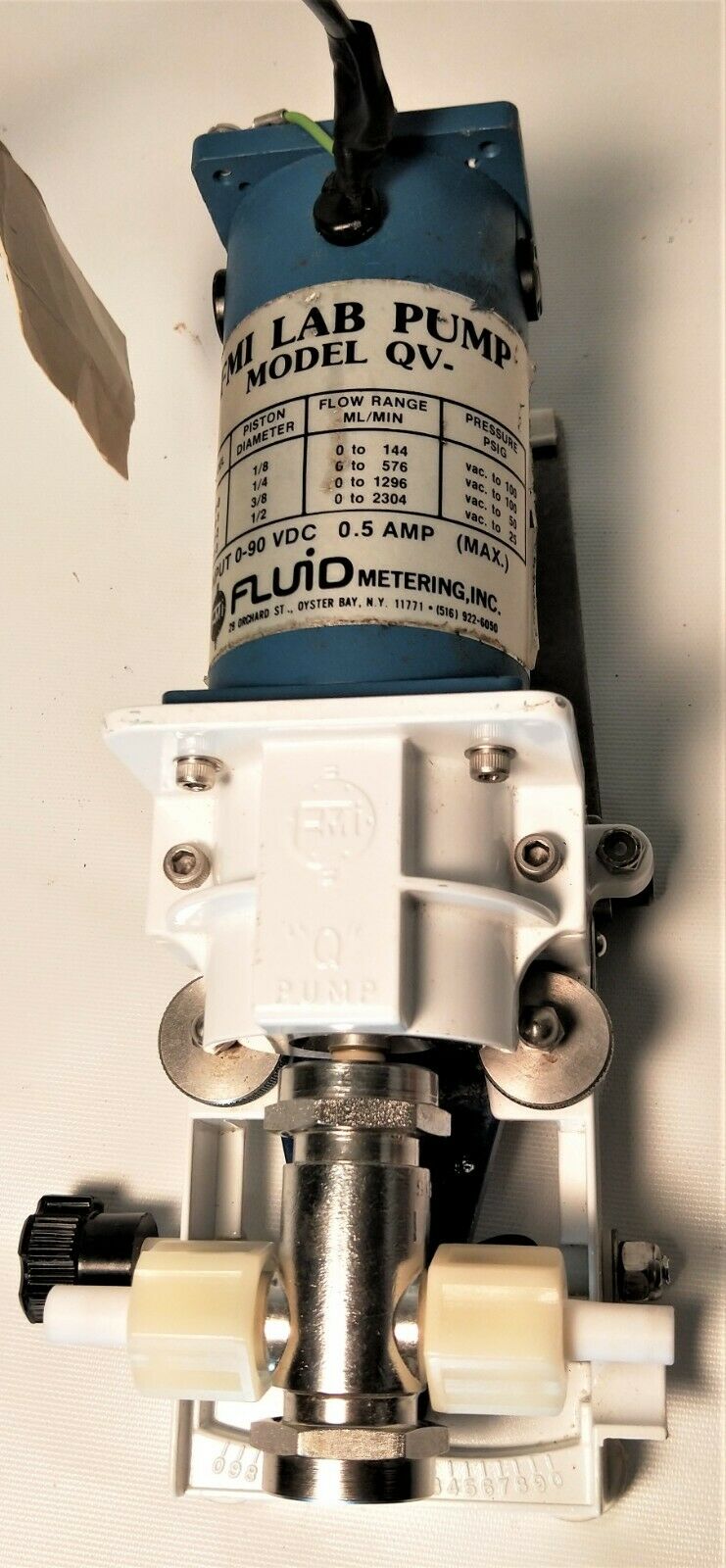 Used Sold FMI QV VariableSpeed Pump with V100 Stroke Rate Controller