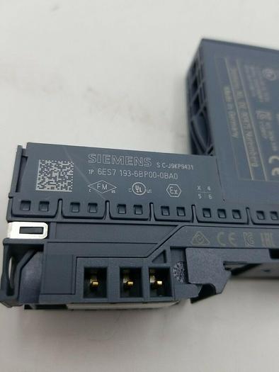 Used Siemens 6ES7 131-6BF00-0CA0. 6ES7 193-6BP00-0BA0