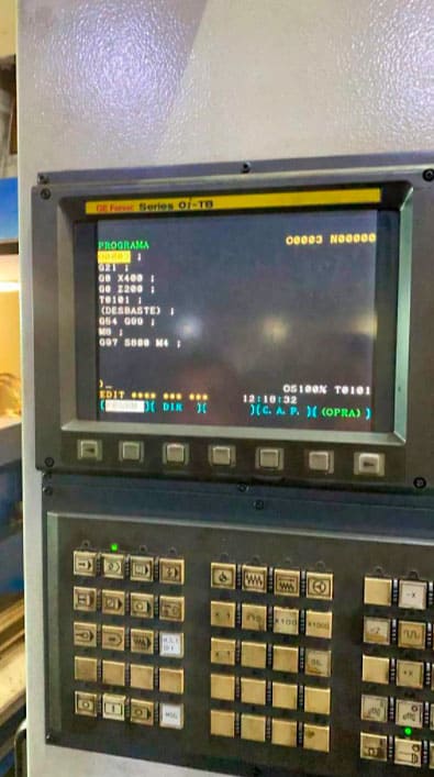 Used Pinacho Rhino 375 - CNC Lathe - 2005