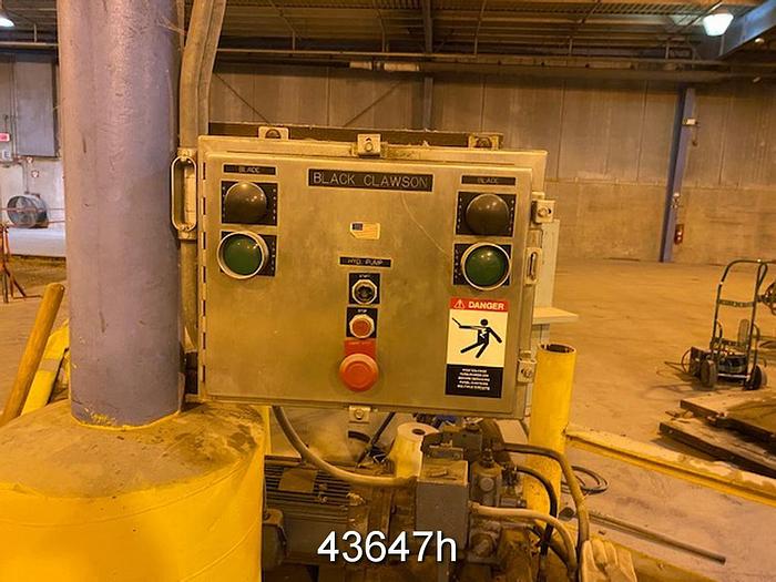 Used Black Clawson Roll Splitter, 78" Blade Width #43647