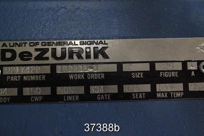 Unused Dezurik 2" Hand Operated Knife Gate Valve, 9217429, Unused #37388