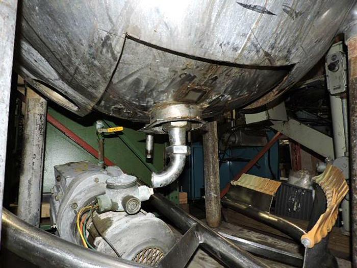 Used GROEN RA-300 SP  300 GAL INSULATED SINGLE AGITATION & SCRAPE SURFACE DIRECT STEAM KETTLE ! RA-300-SP