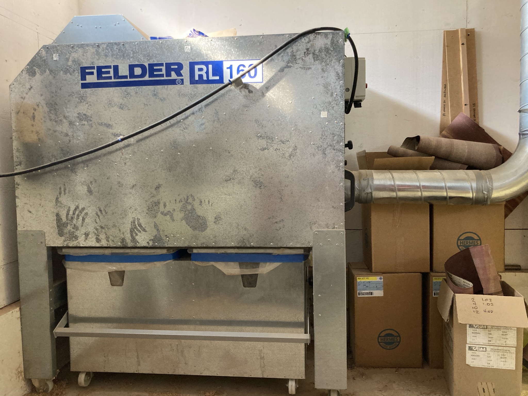 Used 2007 Felder RL160 Dust Collector