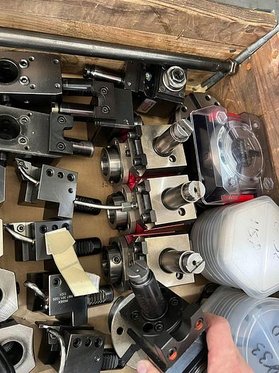 Used INDEX C 42 - TWIN SPINDLE - 3 TURRET CNC LATHE C axis Y axis