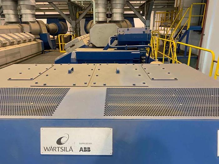 Promoted Wartsila W18V32 with ABB generator excellent condition very low hours.