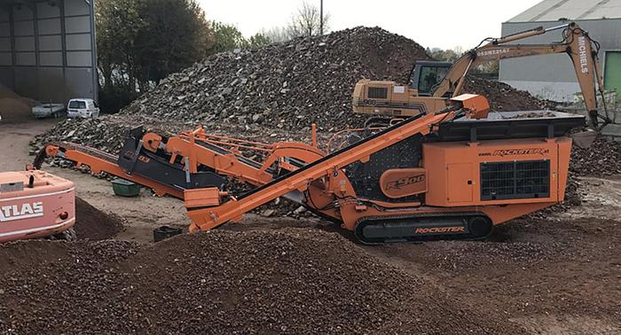 Used ROCKSTER Rock Crushers