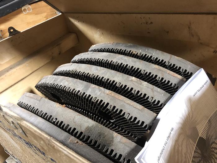 Used ANDRITZ ASSORTMENT OF REFINER PLATES
