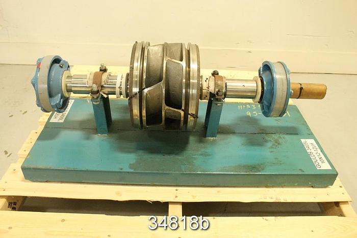 Unused Goulds 3405 10x12x12 Rotating Assembly, 11" Impeller #34818