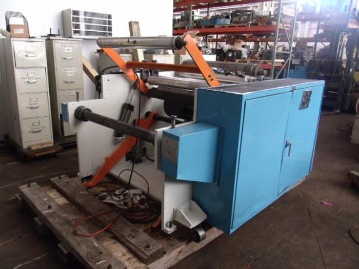 Used 33" WTI REWINDER MODEL JR 50/33/1500 1500 FPM 50" O.D. CAPACITY