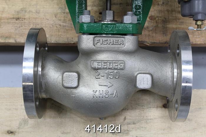 Unused Fisher Design GX 2" Steam Valve #41412