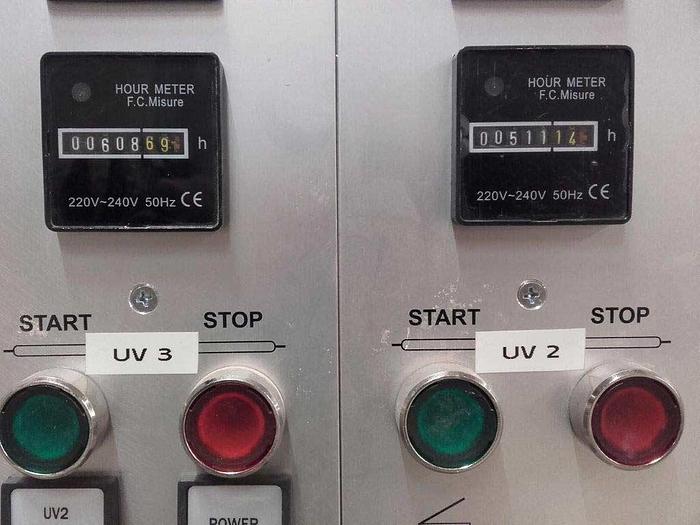Used Roller Coating / UV line SUPERFICI Supernova