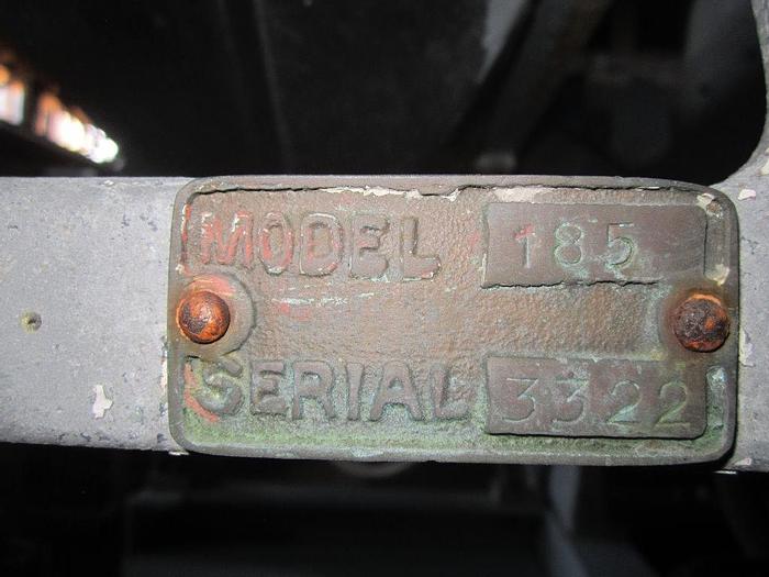 Used Pulper, Finisher, Langsenkamp, Mdl 185, S/st, 1 HP, Paddle #S738909