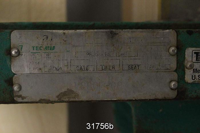 Used Rovalve S17-A 8" Hand Operated Knife Gate Valve #31756