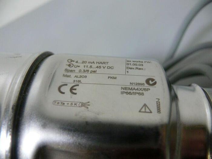 Used Endress Hauser Pressure Transmitter Cerabar M PMC51 - 32L20/0