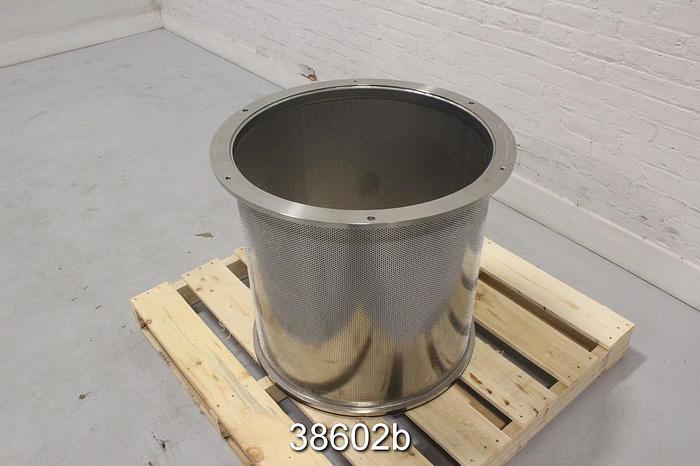 Unused Black Clawson P24 Pressure Screen, 0.079" (2 mm) Holes, Unused #38602