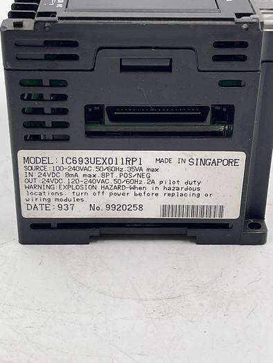 Used GE IC693UEX011RP1