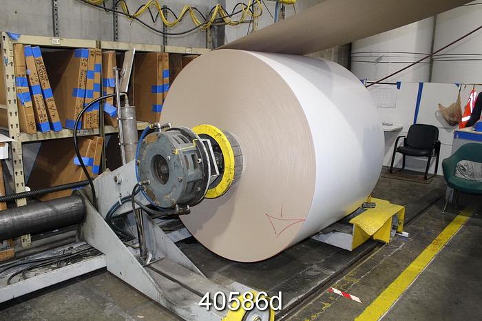 Used Jagenberg Vari-Dur 93" Winder with 75Hp Motor #40586