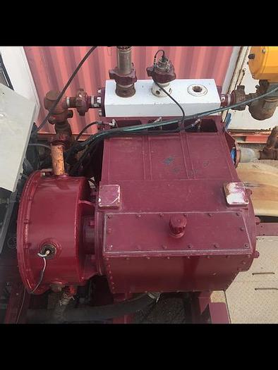 Used 2010 Stewart and Stevenson Single Pump trailer with mixing system.