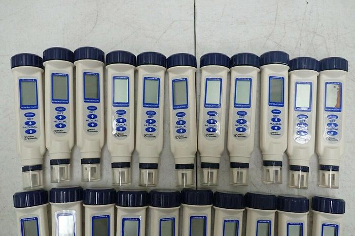 Used Lot of 21 Fisher Scientific S98198 Traceable Conductivity Pocket Testers