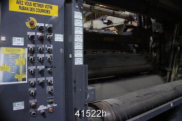 Used Valmet Winbelt 2-Drum Winder, 157" Width Trim #41522