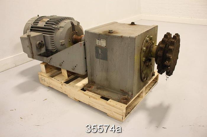 Used Falk RK2080F3A Gear Drive, 47.230/1 Ratio #35574