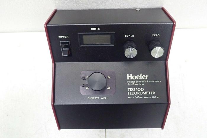 Used HSI Hoefer Scientific Instruments Model TKO-100 115V DNA Fluorometer 7427281805880