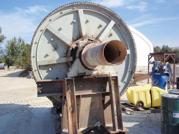 Used Mill, Ball, 7' x 5 1/2', 100 HP, Skid Mounted, Steel Liners #C740611