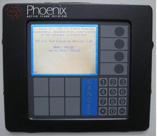 Used ATMI Ecosys Phoenix Hydrogen Active Flame Thermal Oxidizer