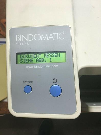 Used Bindomatic 101 DFS