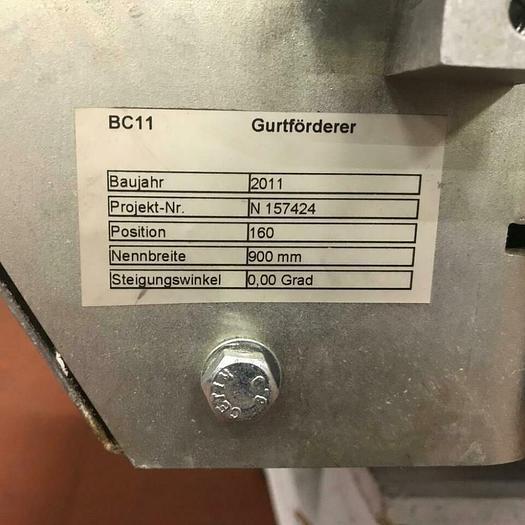 Gebraucht TRANSNORM Gurtförderer, Gurtband, Förderband