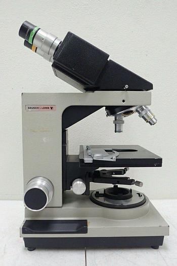Used Bausch & Lomb 31-32-16 Balplan Microscope with 2 Objectives & 10X WF Eyepieces