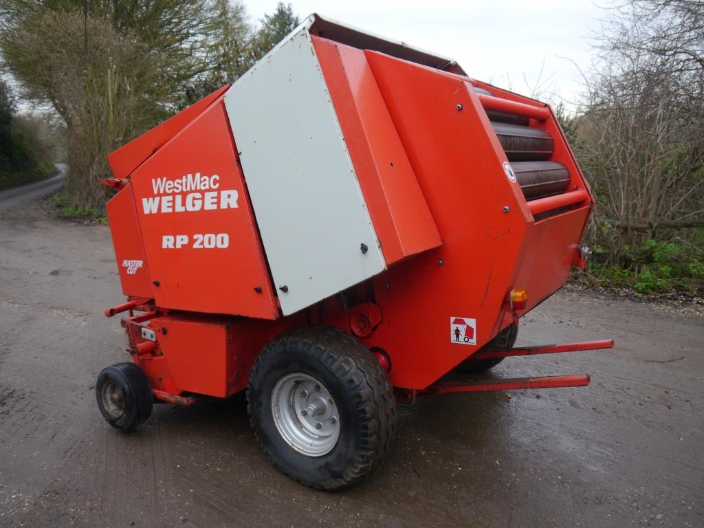 Used Westmac Welger RP200 Round Baler