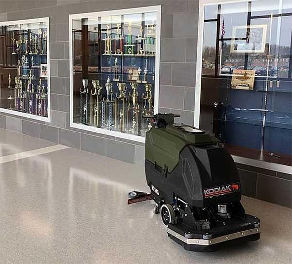 MID-SIZE WALK-BEHIND FLOOR SCRUBBER RENTAL