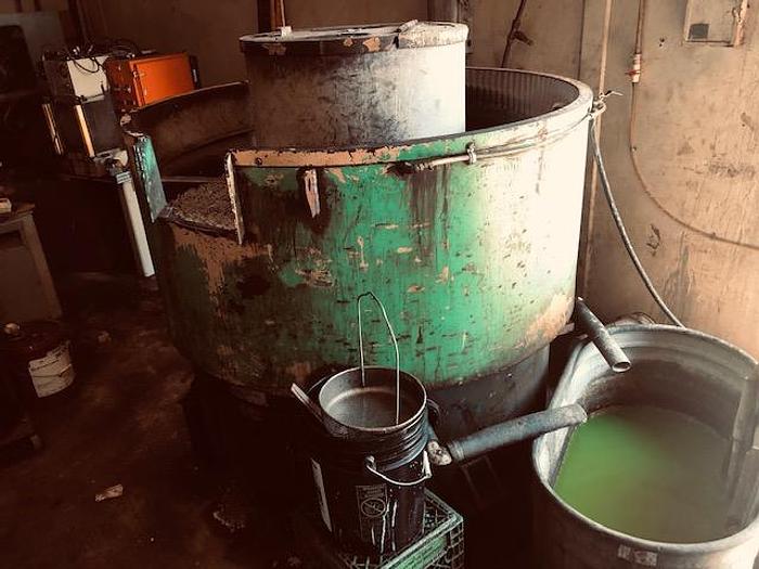 Used Rosemont 10 cu. ft. Vibratory Deburr Unit