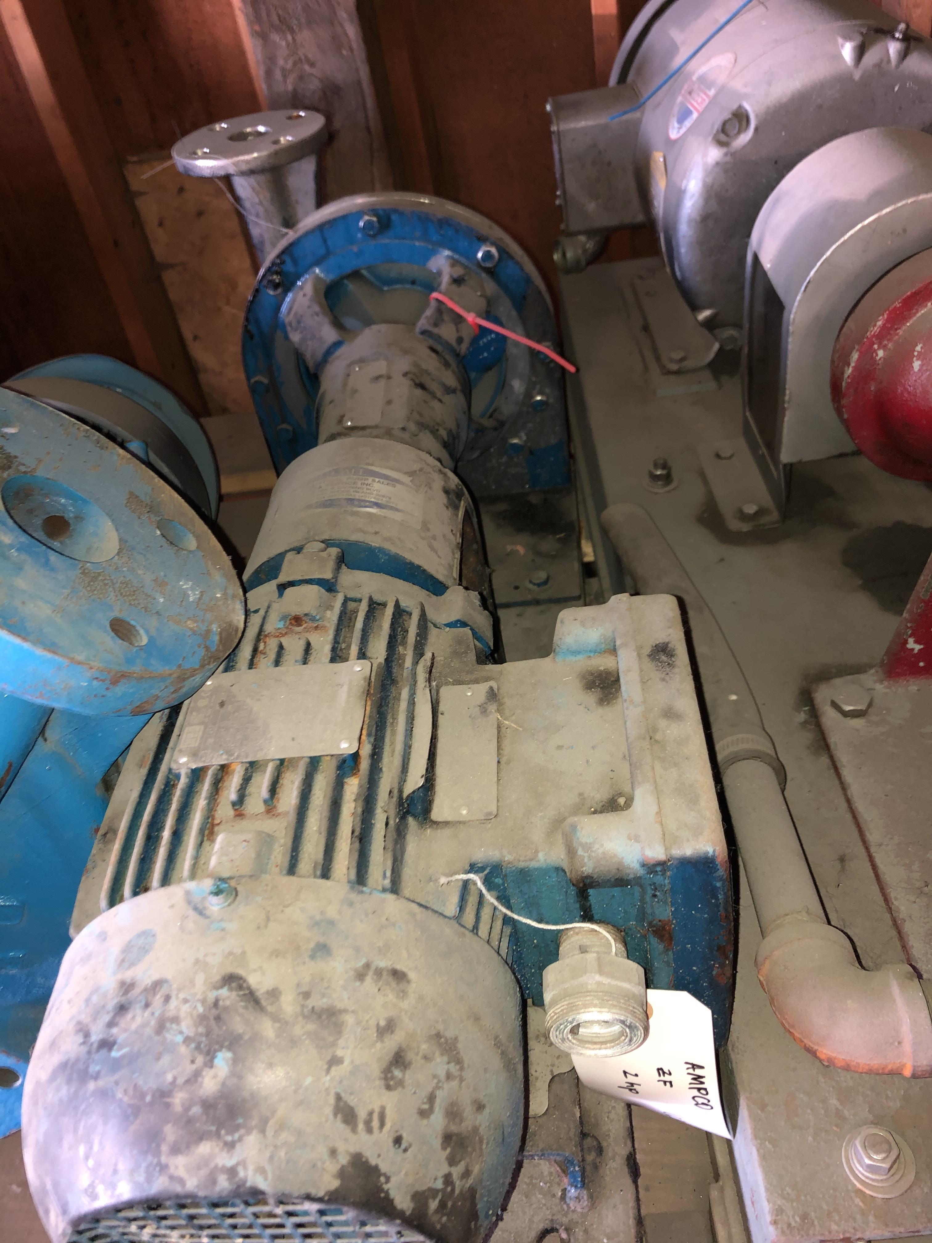 Used AMPCO ZF CENTRIFUGAL PUMP