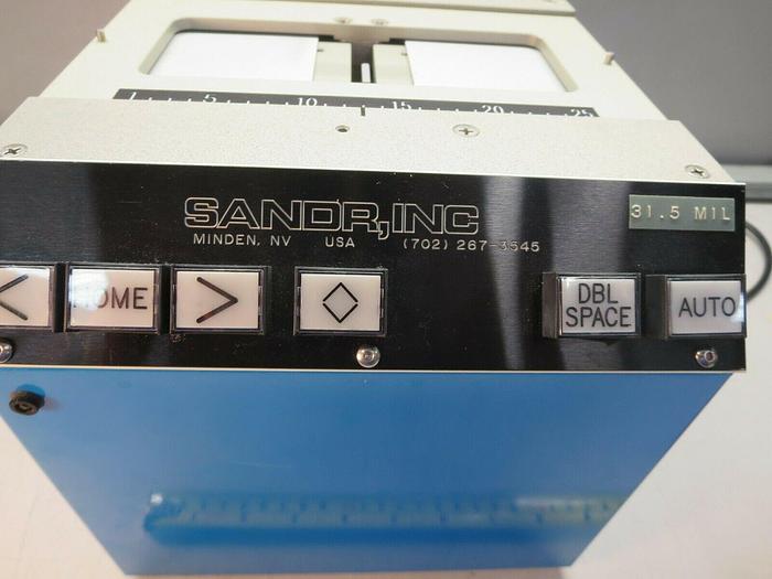 Used Sandr, Inc. Precision Tool