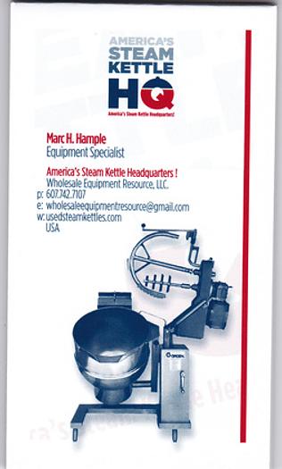 Used AUGER CONVEYOR 10' LONG X 9" DIAM. STAINLESS STEEL only @ AMERICA'S STEAM KETTLE HEADQUARTERS ! (#617C)