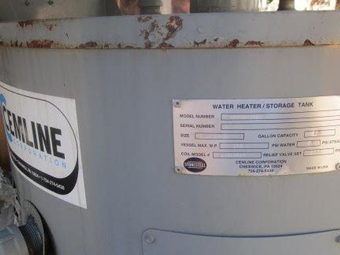 Unused Boiler, Clean Steam, Chemline, 200 GPM, S/st, 150 PSI (2) #S737465