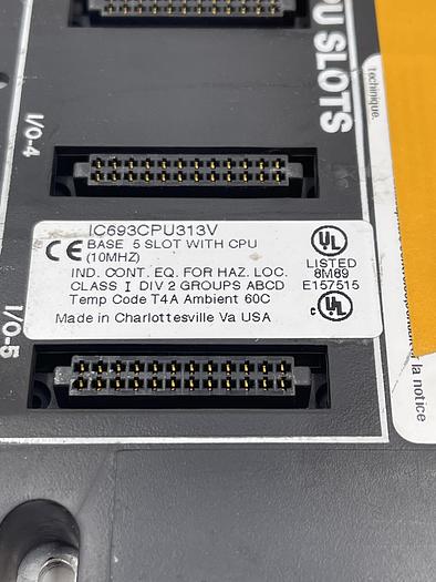 Used GE IC693CPU313V