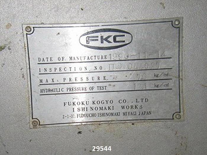 Used FKC-SHX-600-X-5000L Screw Press #29544