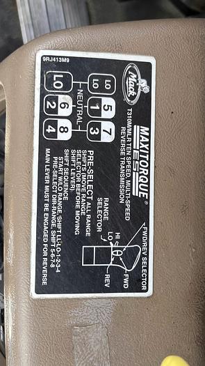 Used 2004 Mack CV713 Granite