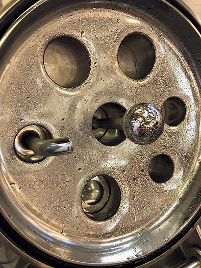 Used X 15638 E - Jacketed Liquid Mixing Vessel FELDMEIER 10 L