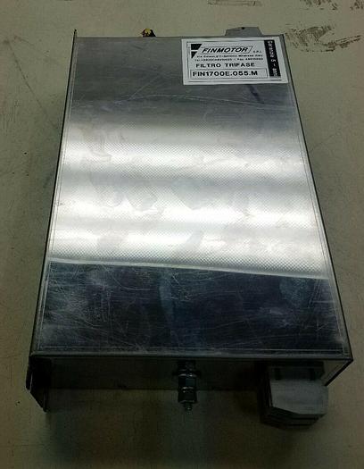 Used FINMOTOR THREE PHASE FILTER FIN1700E.055.M FIN1700E055M 500 VAC
