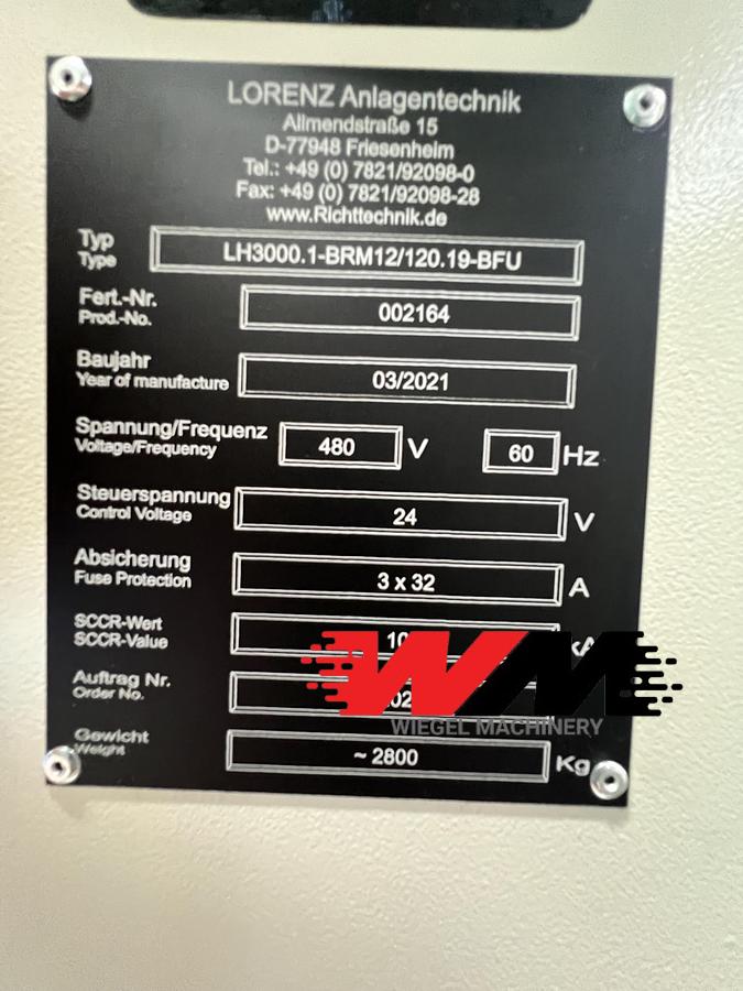 Used Feed/Coil Line Equipment